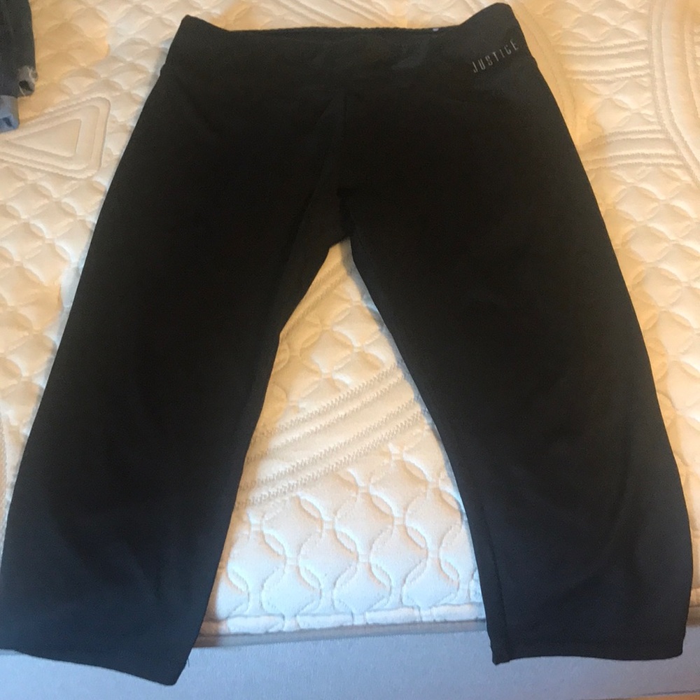 Justice girls Capri leggings